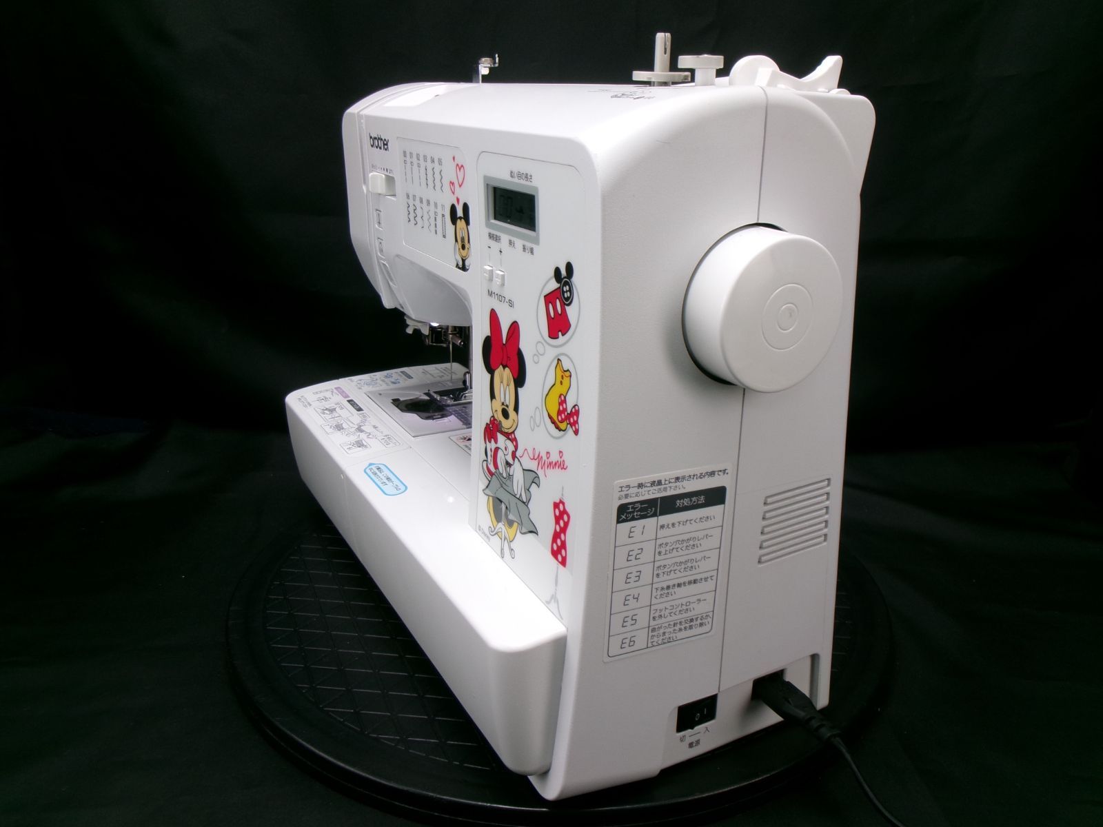 限定品brother美品 コンピューターミシンM1107-SI Minnie mouse 楽天市場】【送料無料・直送品】brother ブラザー コンピューター