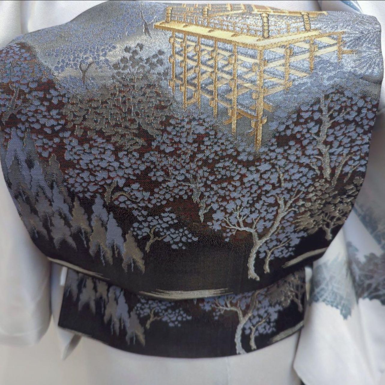 未使用近い 美品 【正絹】訪問着 フルセット 4点 フォーマル 上質 薄雲 未使用近い 美品 【正絹】訪問着 フルセット 4点 フォーマル 上質 薄雲