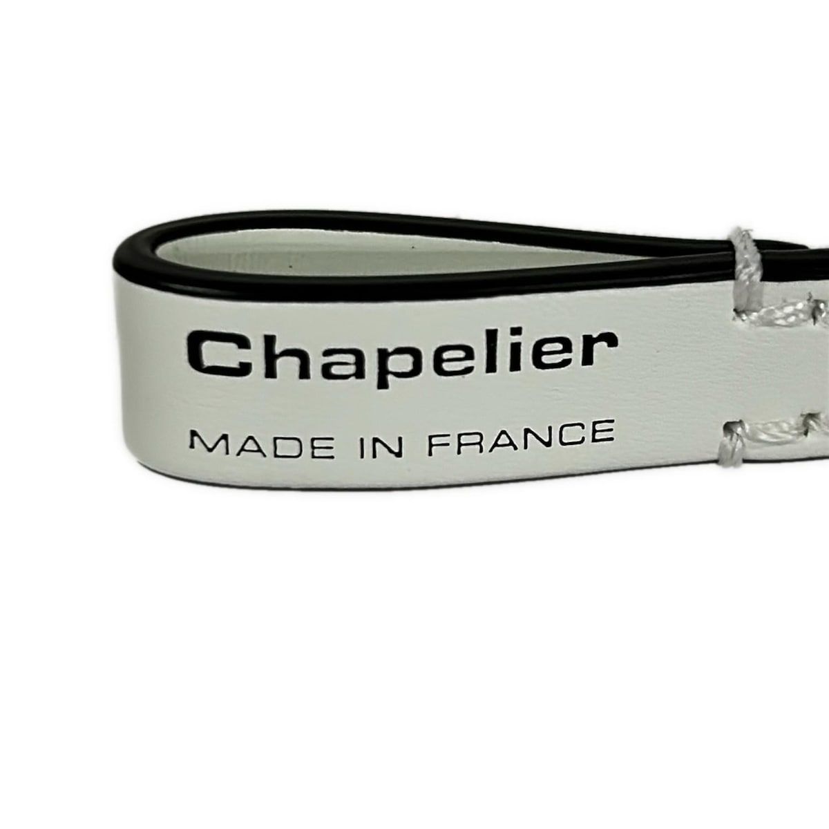 Herve Chapelier(エルベシャプリエ) ストラップ 1660L 白 レザー