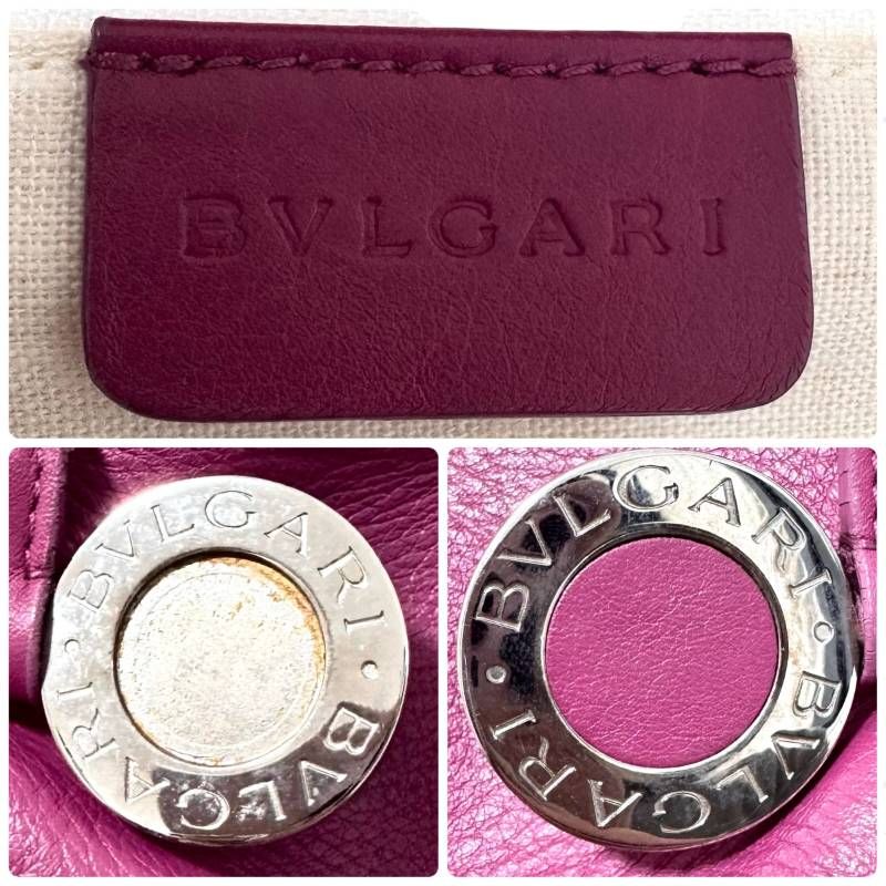 希少☆BVLGARI ブルガリ☆トートバッグ 肩掛け レディース ロゴ 