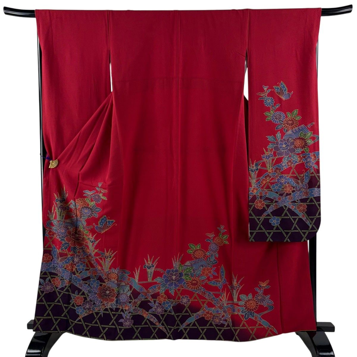 振袖 身丈163.5cm 裄丈67cm 正絹 美品 名品 【中古】 振袖 身丈163.5cm 裄丈67cm 正絹 秀品 【中古】の通販 by バイセル