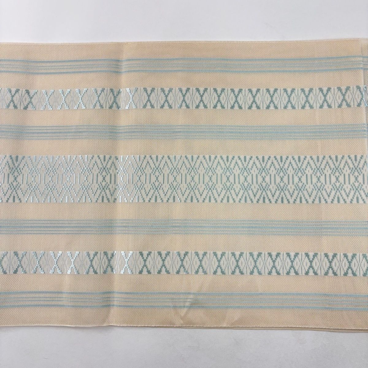 美品】 名古屋帯 秀品 夏帯 紗 八寸名古屋帯 松葉仕立て トンネル