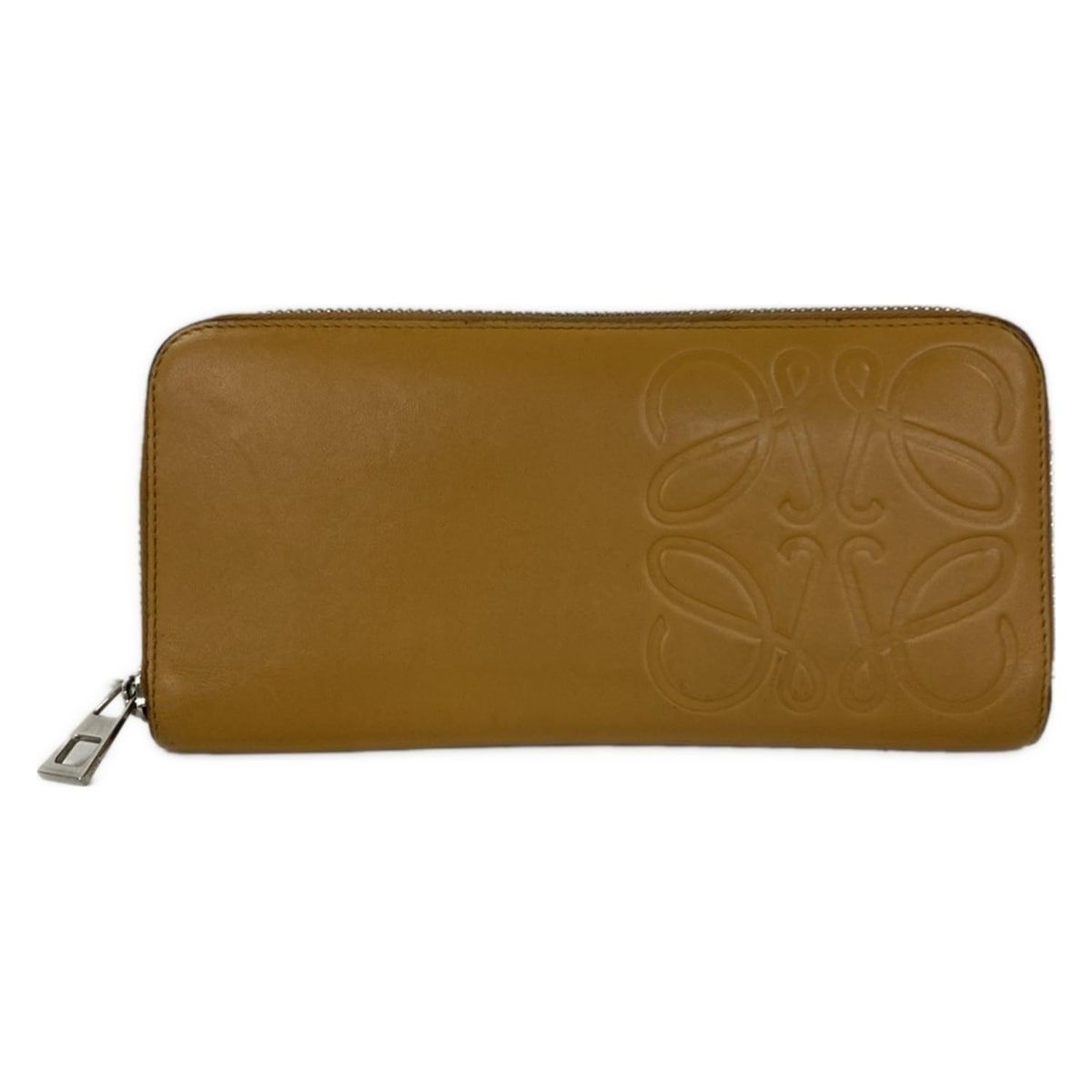 待望の再販開始 LOEWE ブラウンレザー長財布 【公式通販】