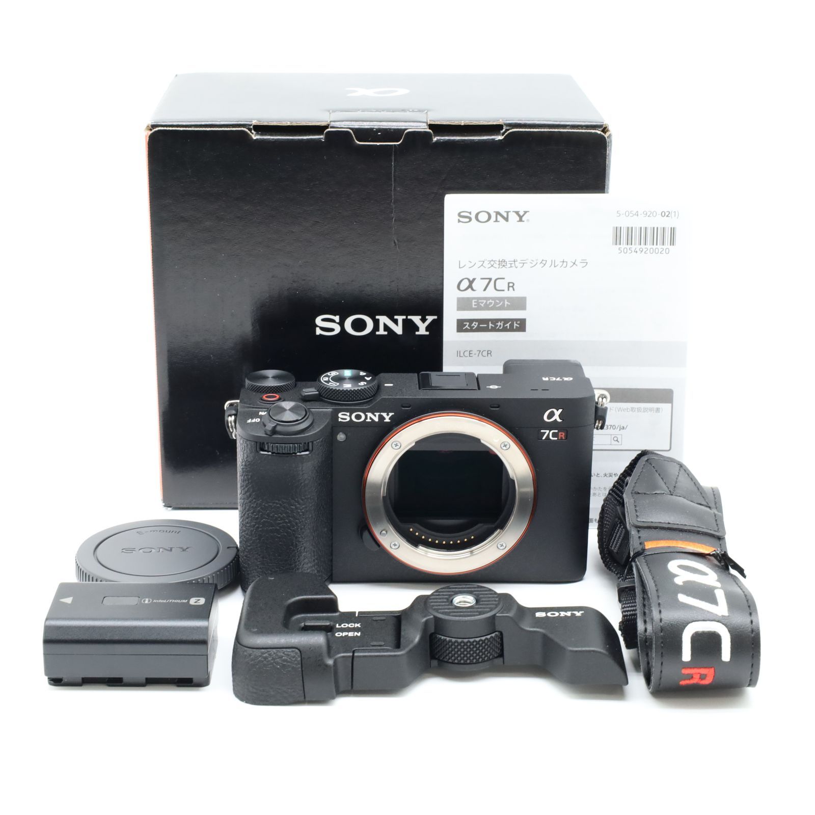 ショット数1239回、元箱付き。☆新品級☆ SONY ソニー α7CR ボディ 