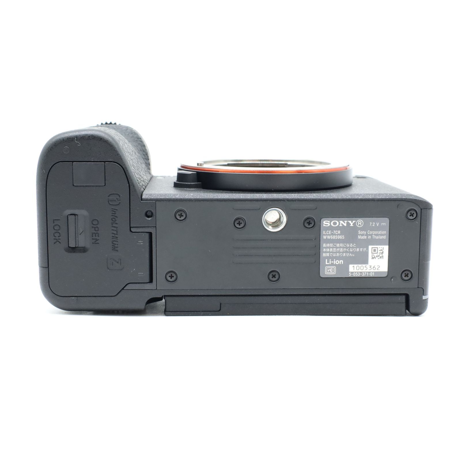 ショット数1239回、元箱付き。☆新品級☆ SONY ソニー α7CR ボディ 
