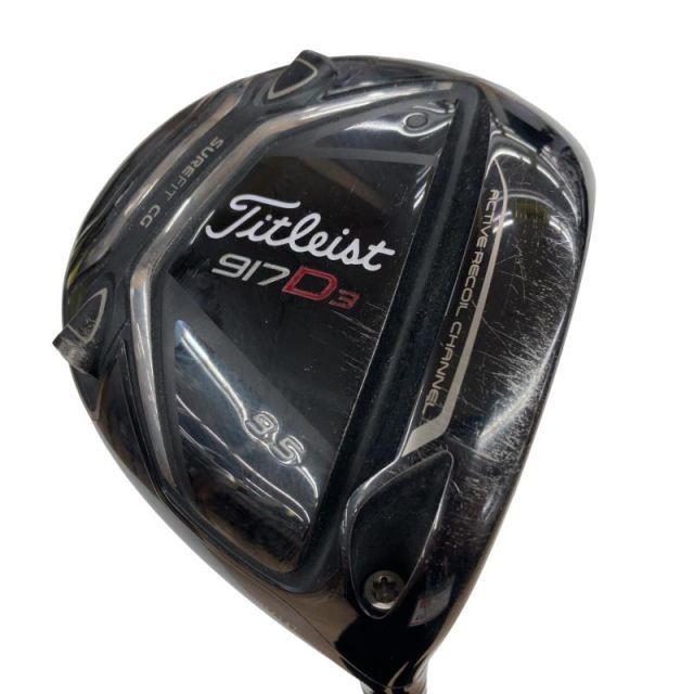 中古】 タイトリスト 917 D3 9.5° ドライバー DR 純正特注シャフト 