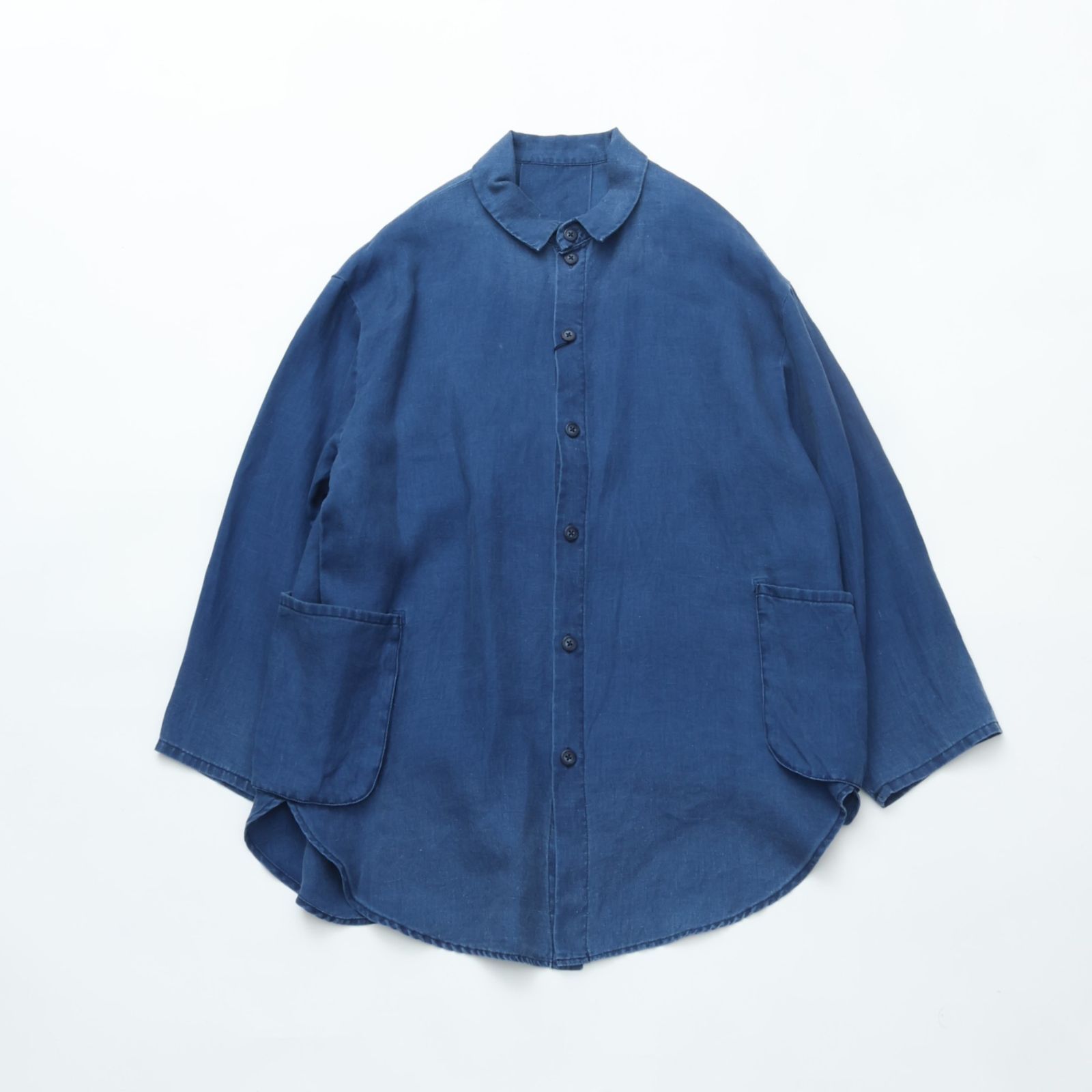 PORTER CLASSIC ポータークラシック INDIGO LINEN SHIRT JACKET