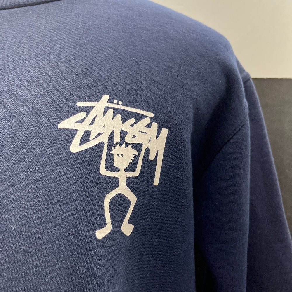 06w21611 Stussy 90s Shadow Man Sweatshirt Oldstussy シャドーマン 