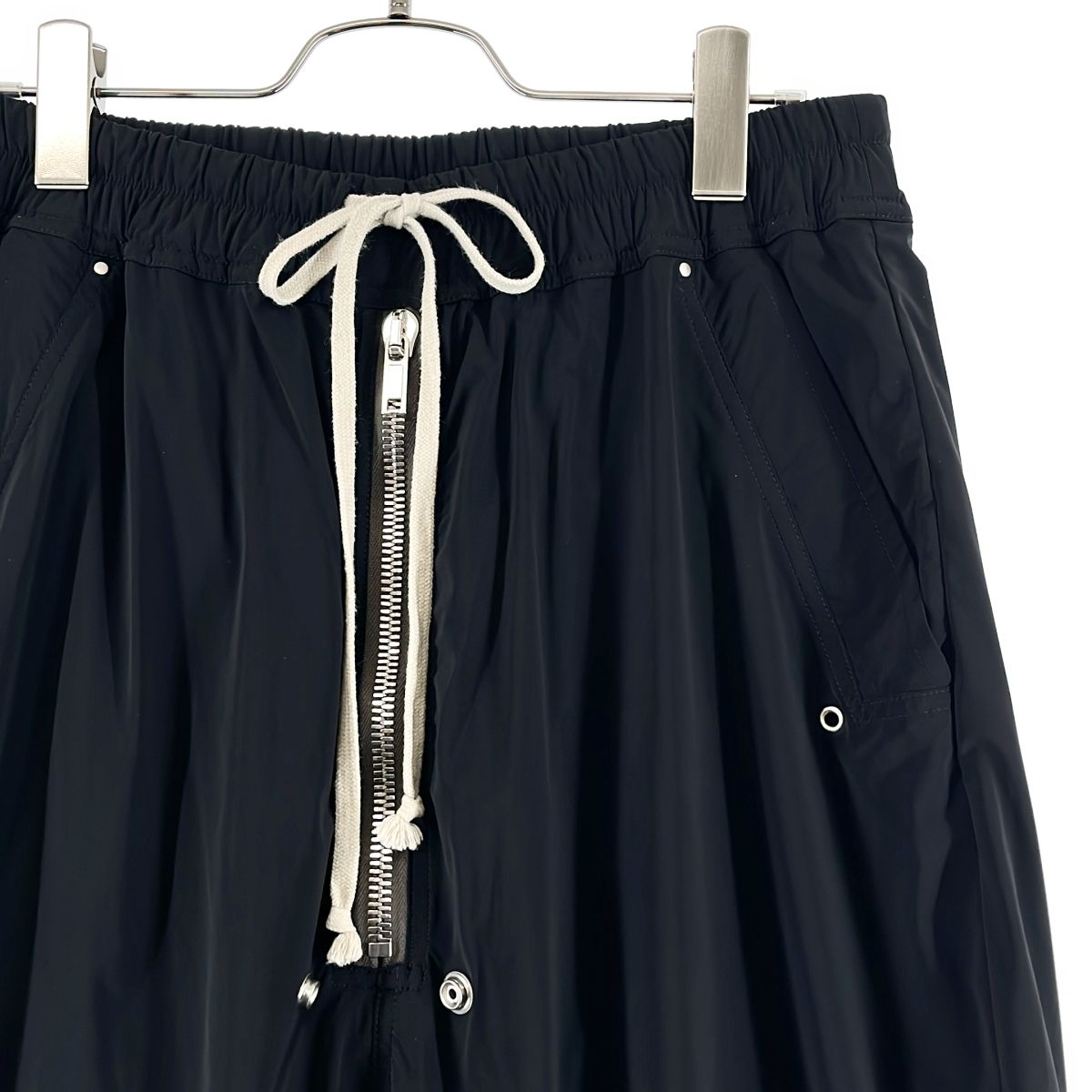 【新品】  Rick Owens / リックオウエンス | 2021SS | PHLEGETHON BELA TROUSERS ドローストリング パンツ | 46 | ブラック | メンズ 新品】 Rick Owens / リックオウエンス | 2021SS | PHLEGETHON BELA