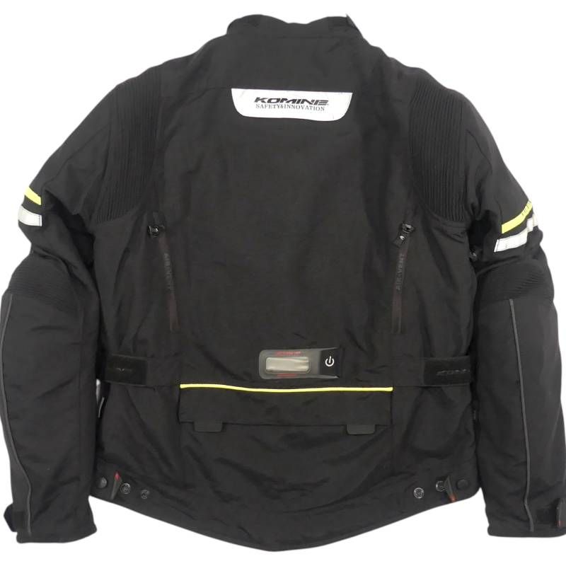 KOMINE コミネ レーシングジャケット L ライダース ライナー付き 黒 