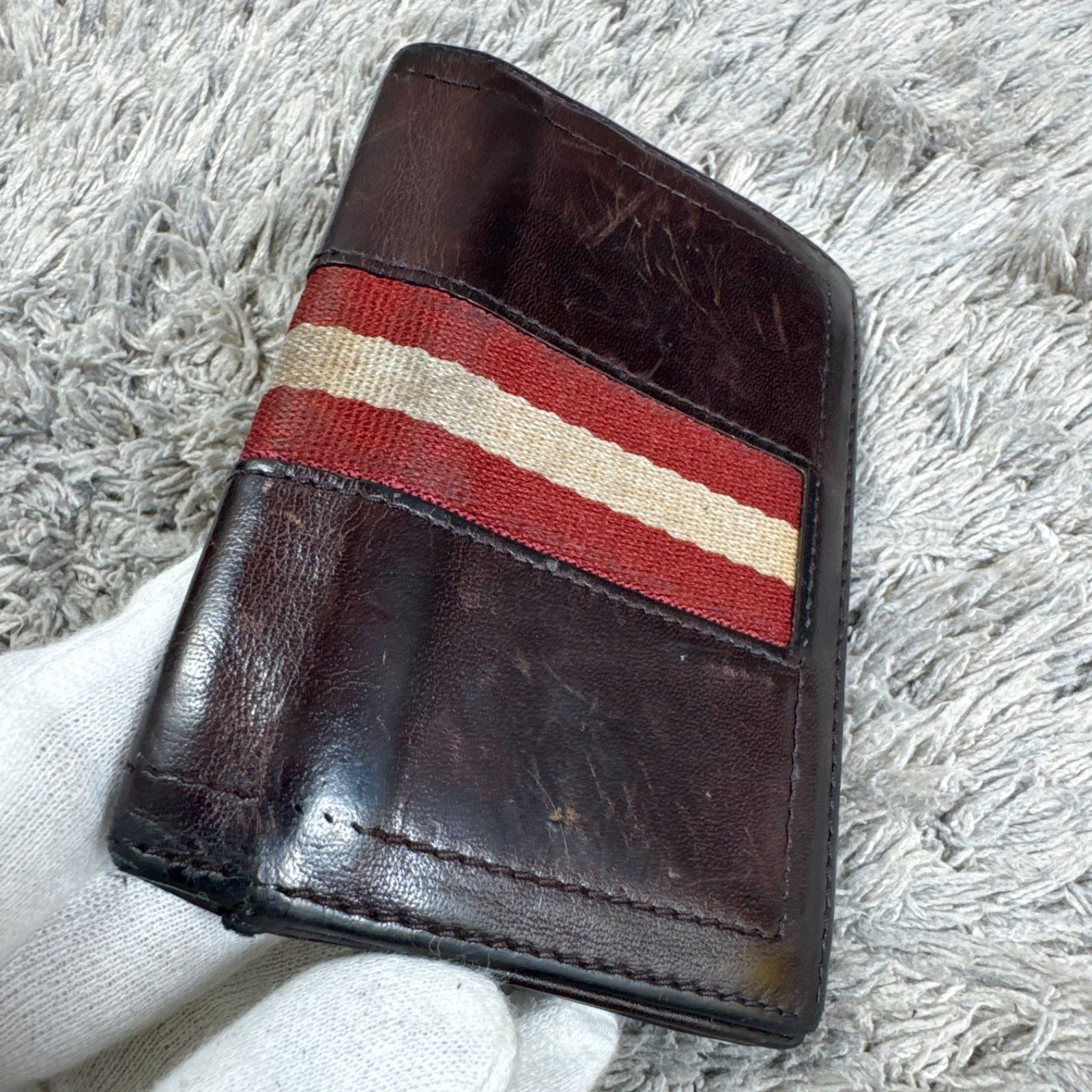 BALLY バリー レザー フロントライン カードケース 名刺入れ - メルカリ