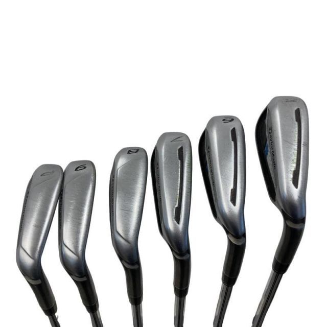 中古】 テーラーメイド Speed Blade 6S アイアンセット IR KBS C-TAPER 