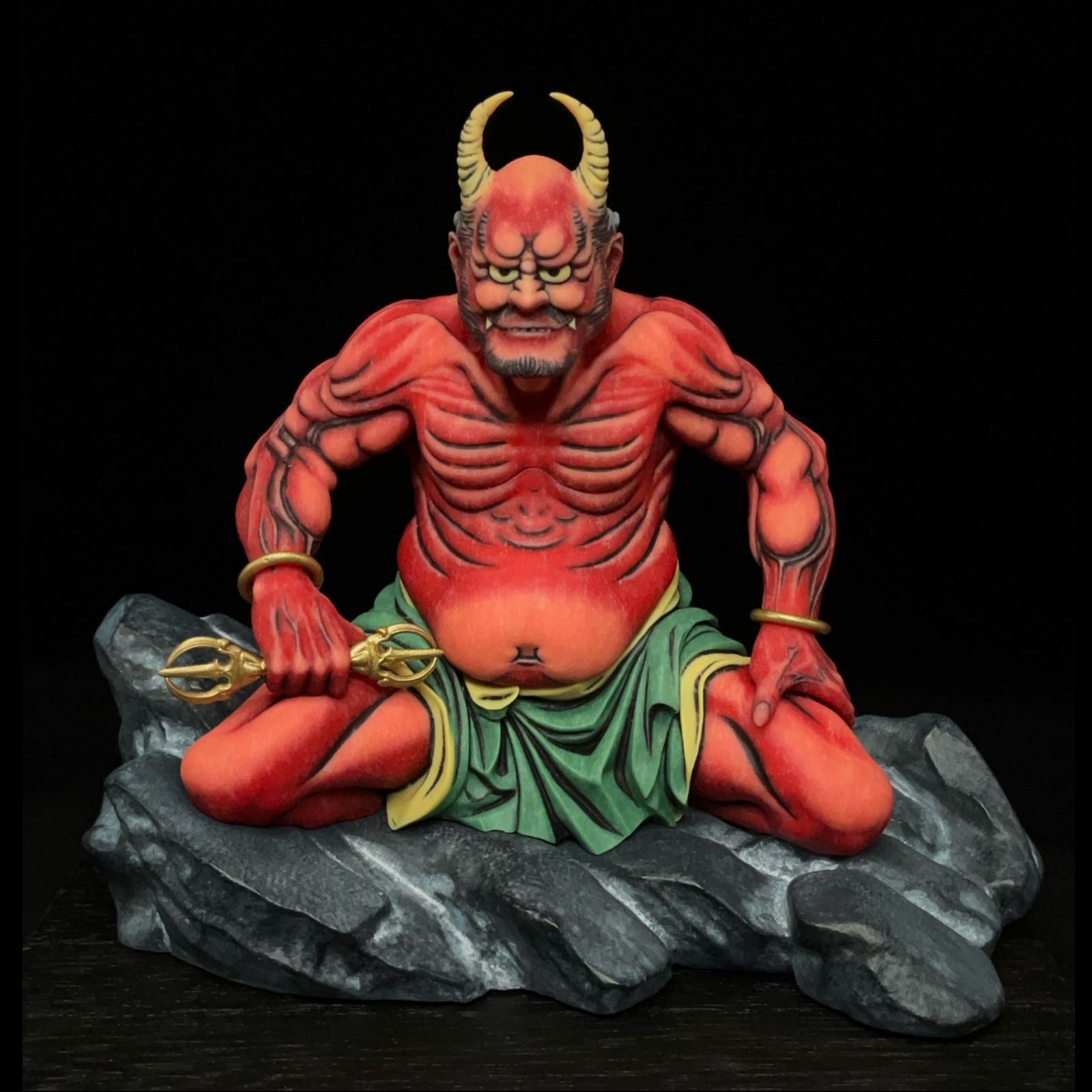 ♦新品♦★希少フィギュア★ 葛飾北斎画 浮世絵立体置物 彩色 【鬼大師】 イベント限定】葛飾北斎画 鬼大師 経年彩色 浮世絵立体置物 - メルカリ