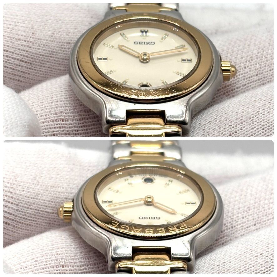 稼働品 SEIKO セイコー PRESAGE プレサージュ 3E29-0100 レディース