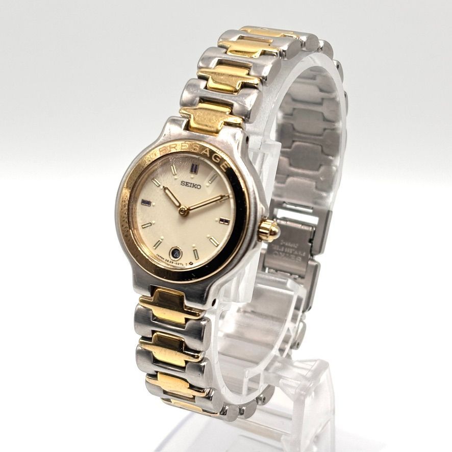 稼働品 SEIKO セイコー PRESAGE プレサージュ 3E29-0100 レディース
