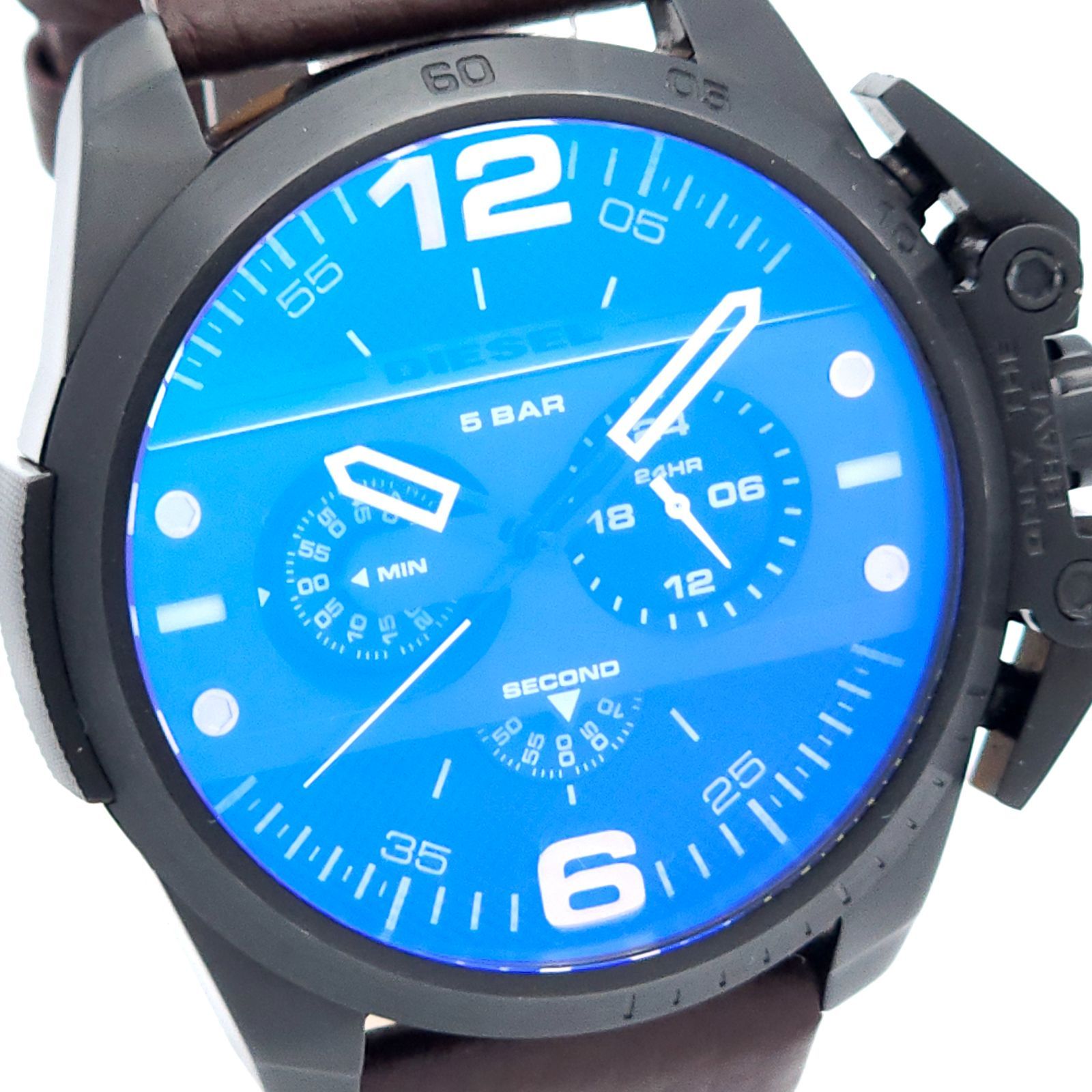 良品 DIESEL ディーゼル DZ-4364 クロノグラフ QZ 動作品-【正規品質保証】