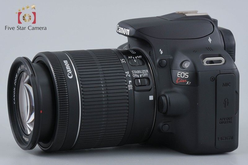 中古】Canon キヤノン EOS Kiss X7 EF-S 18-55mm IS STM レンズキット 
