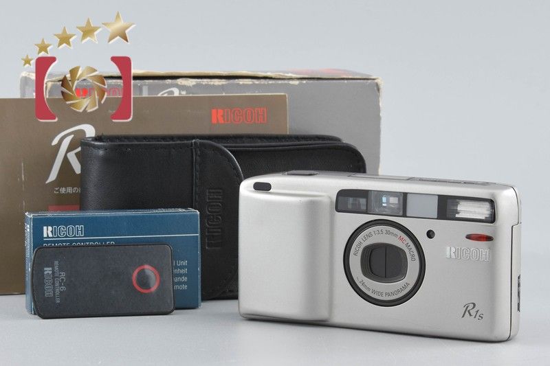 リコー フィルムカメラ R1S RICOH RICOH リコー R1s プラチナシルバー コンパクトフィルムカメラ 元箱