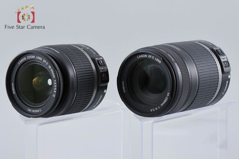 中古】Canon キヤノン EOS Kiss X3 ダブルズームキット シャッター回数 