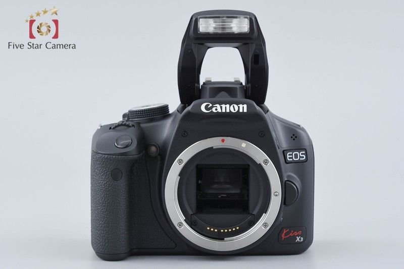 中古】Canon キヤノン EOS Kiss X3 ダブルズームキット シャッター回数 
