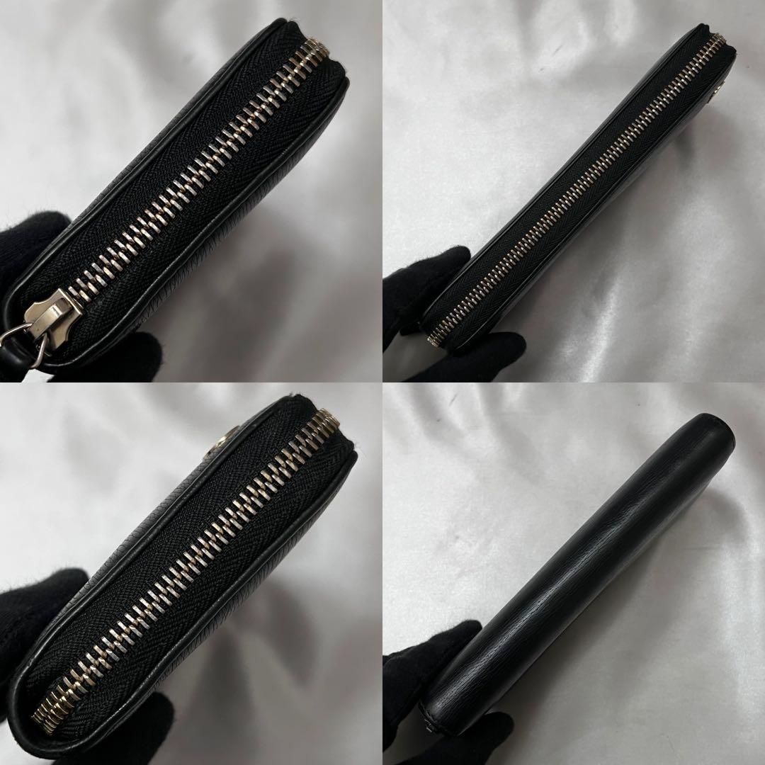 ◇美品◇グッチ 長財布 ラウンドジップ インターロッキングGG 309705 