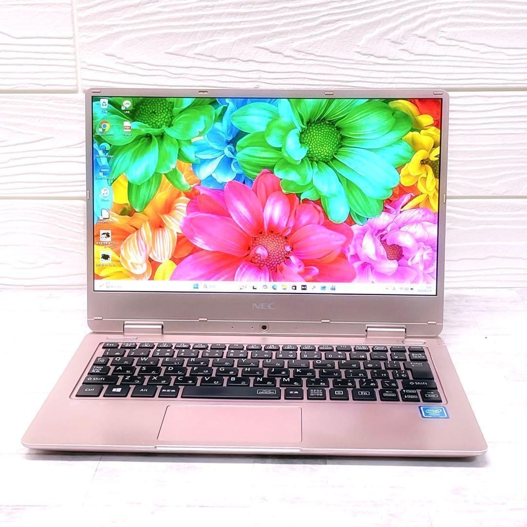 ノートPC 【可愛い】大人気ピンク❤ NEC LAVIE Windows11 ノートPC
