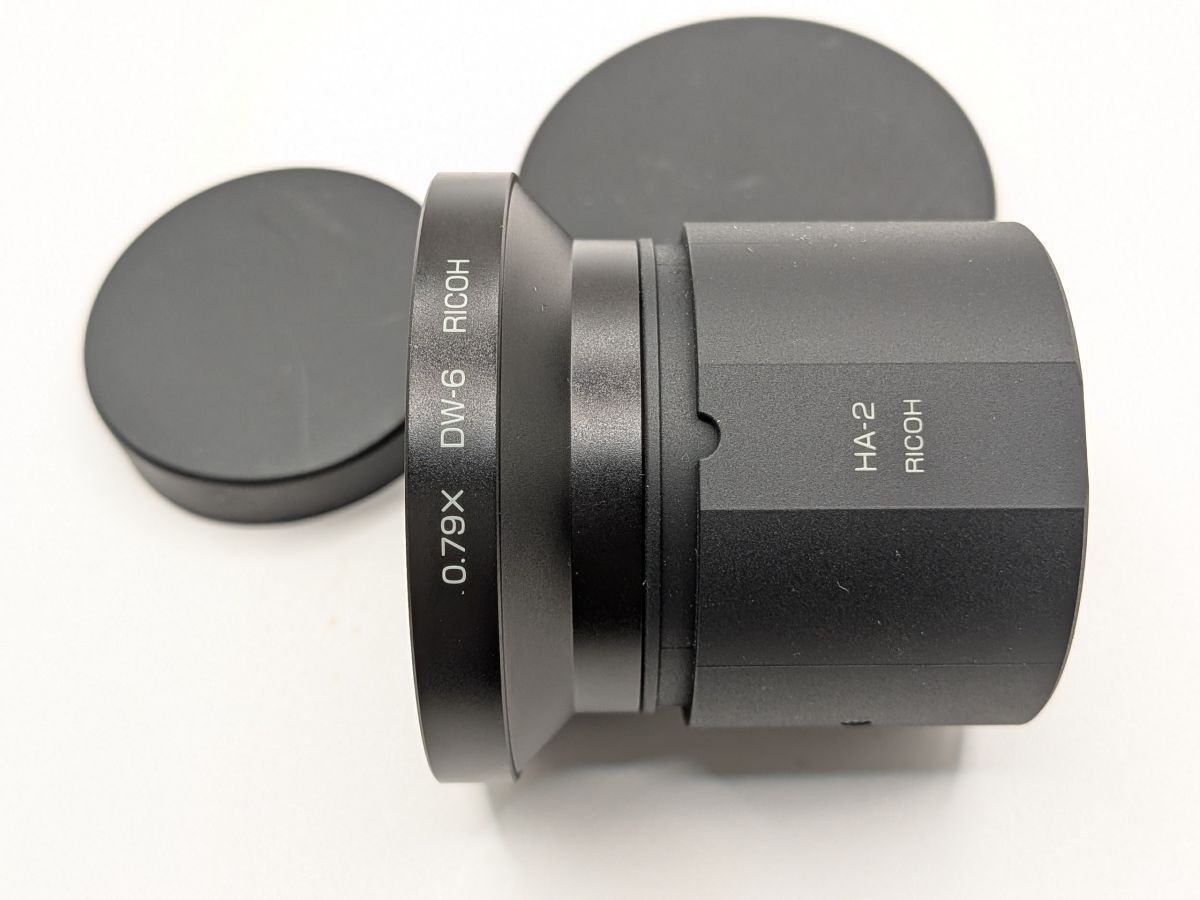 RICOH GX200 （ワイドレンズ DW-6 別売アダプタHA-2付き） 【公式通販】