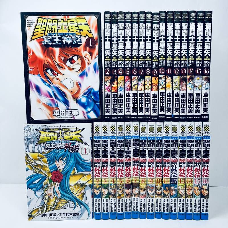 美品多数 聖闘士星矢 NEXT DIMENSION 冥王神話 全16巻 全巻セット 本