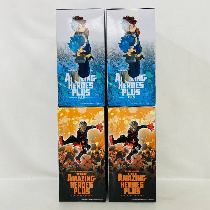 ヒロアカ　アメージングヒーローズ　コンプリートセット　新品 まとめ】 僕のヒーローアカデミア THE AMAZING HEROES PLUS フィギュア