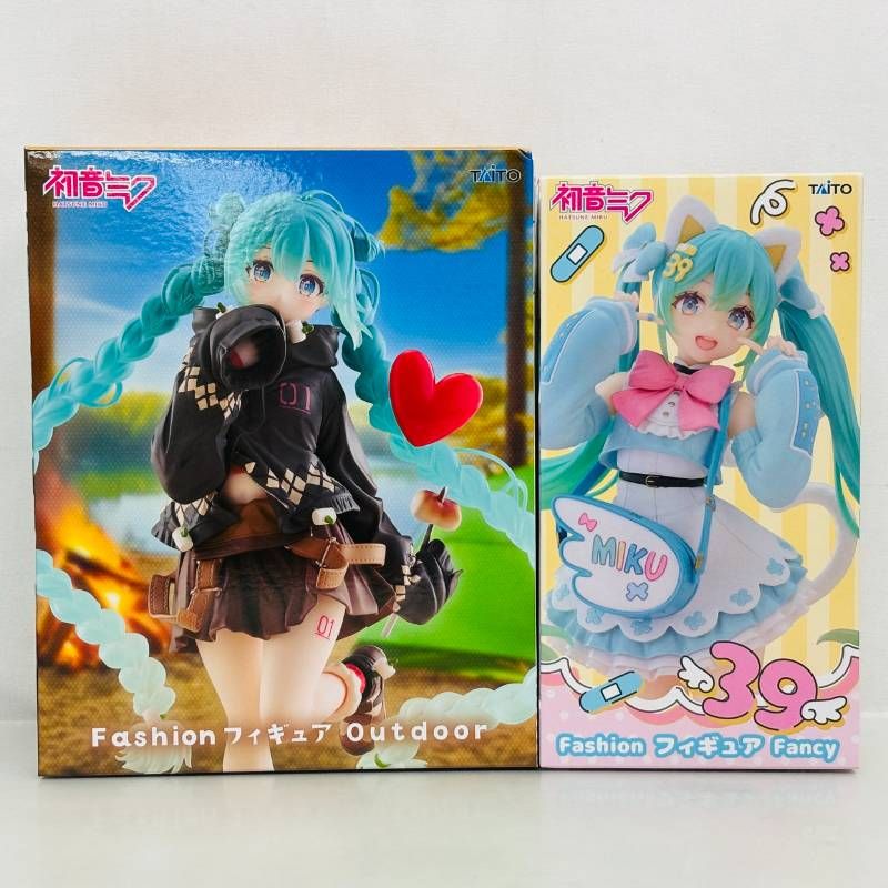 未開封】 初音ミク Fashion フィギュア プライズ 4体 まとめ セット 