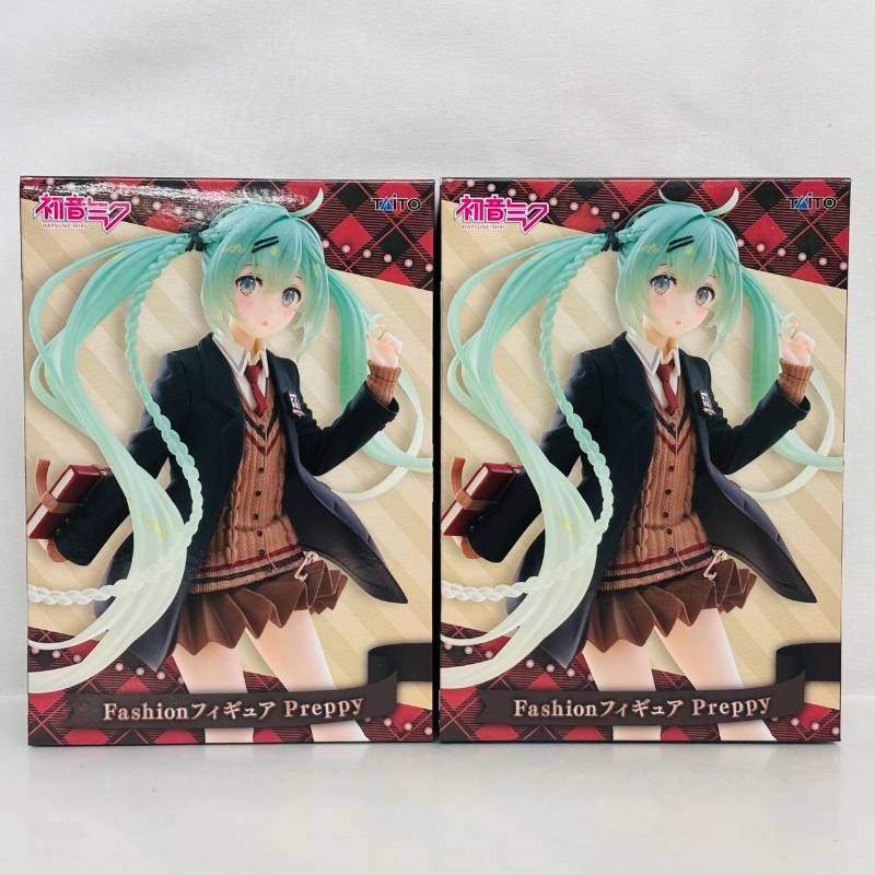 未開封】 初音ミク Fashion フィギュア プライズ 4体 まとめ セット 