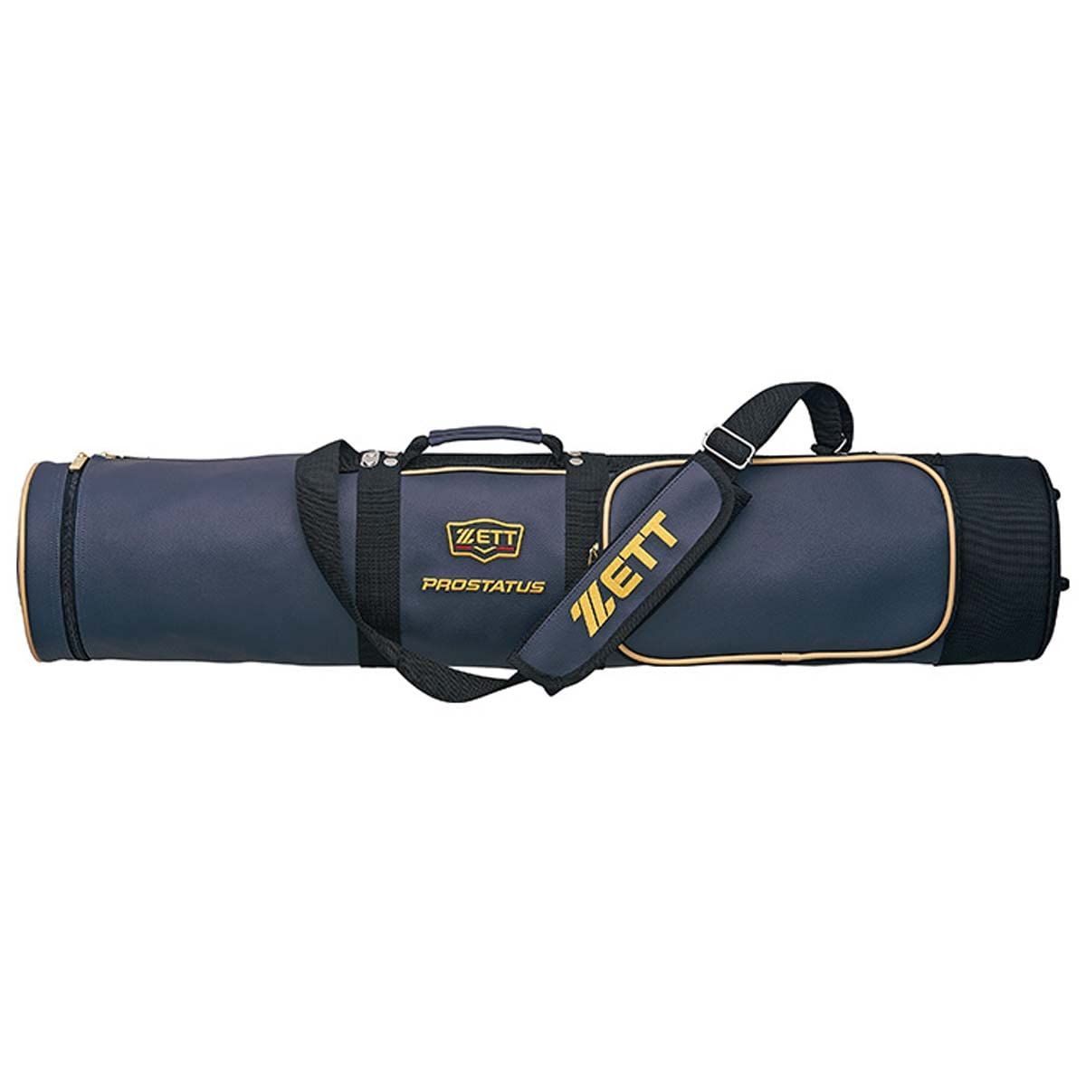 新品 ゼット ZETT プロステイタス バットケース 8-10本入 BCP707 ダークネイビー(3000) 長さ93×径18cm