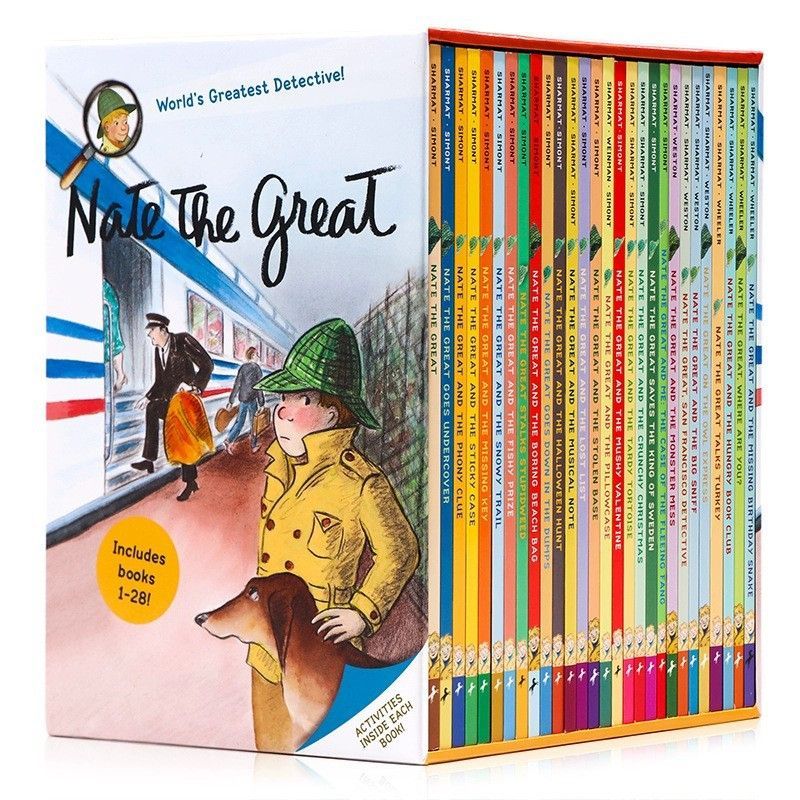 Nate The Great 英語絵本30冊 マイヤペン 多読 探偵ネイト 新品 Nate The Great 英会話 英語勉強 英語絵本 30冊 マイヤペン 多読