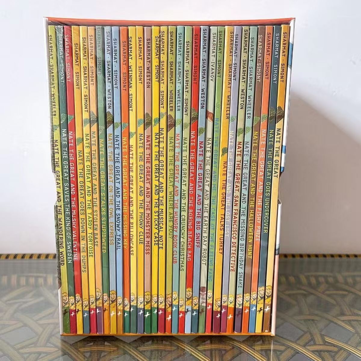 Nate The Great 英語絵本30冊 マイヤペン 多読 探偵ネイト 新品 Nate The Great 英会話 英語勉強 英語絵本 30冊 マイヤペン 多読