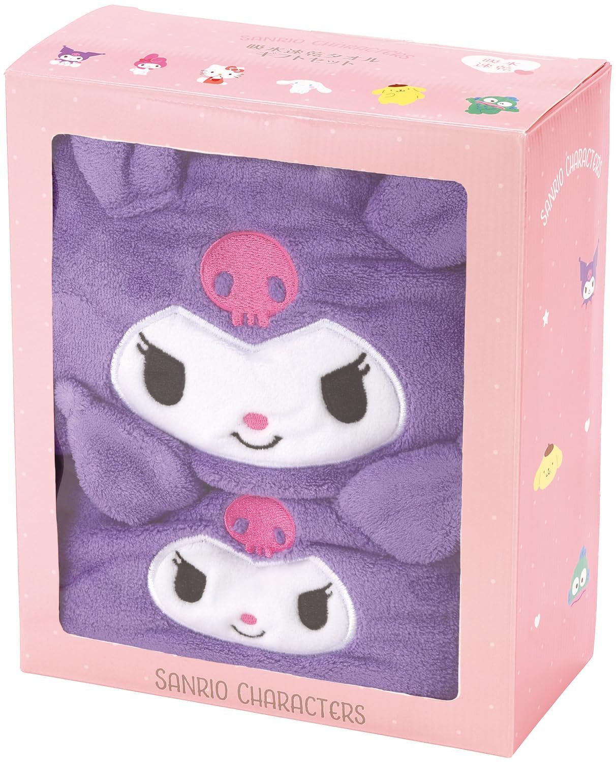 新品 スケーター(Skater) タオル ギフト2点セット ヘアドライタオル バスタオル 吸水速乾 サンリオ クロミ SET1077