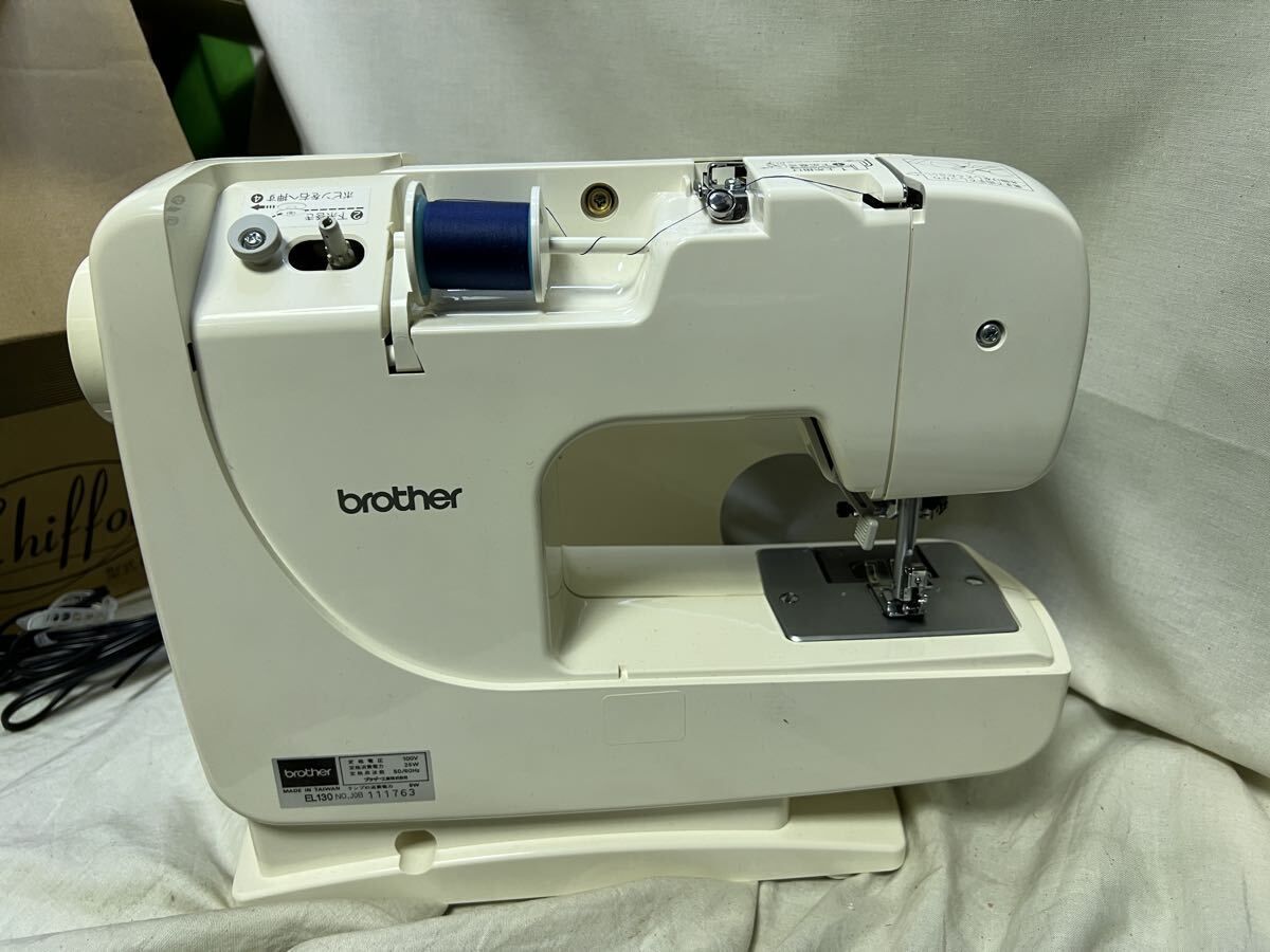 brother EL130 ミシン 押さえ欠品 動作確認済み コンピューターミシン brother EL130 ミシン 押さえ欠品 動作確認済み コンピューターミシン