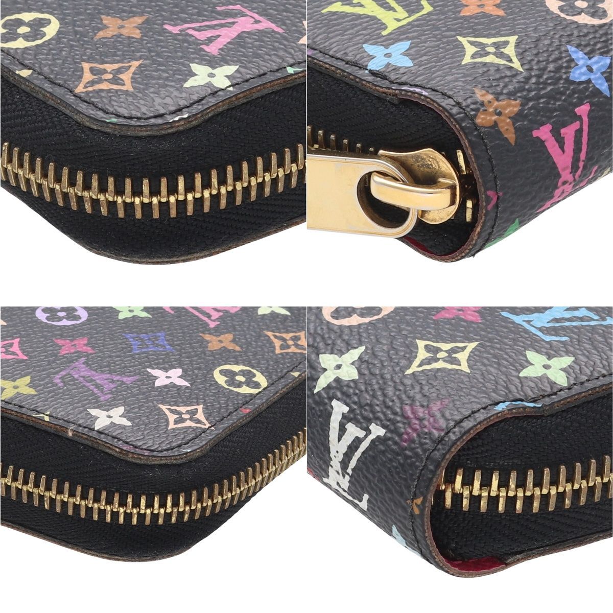 【中古】 LOUIS VUITTON ルイ・ヴィトン ジッピー・ウォレット M60243 モノグラム・マルチカラー ノワール ブラック 長財布 ロングウォレット 26009956 RS 中古】 LOUIS VUITTON ルイ・ヴィトン ジッピー・ウォレット M60243