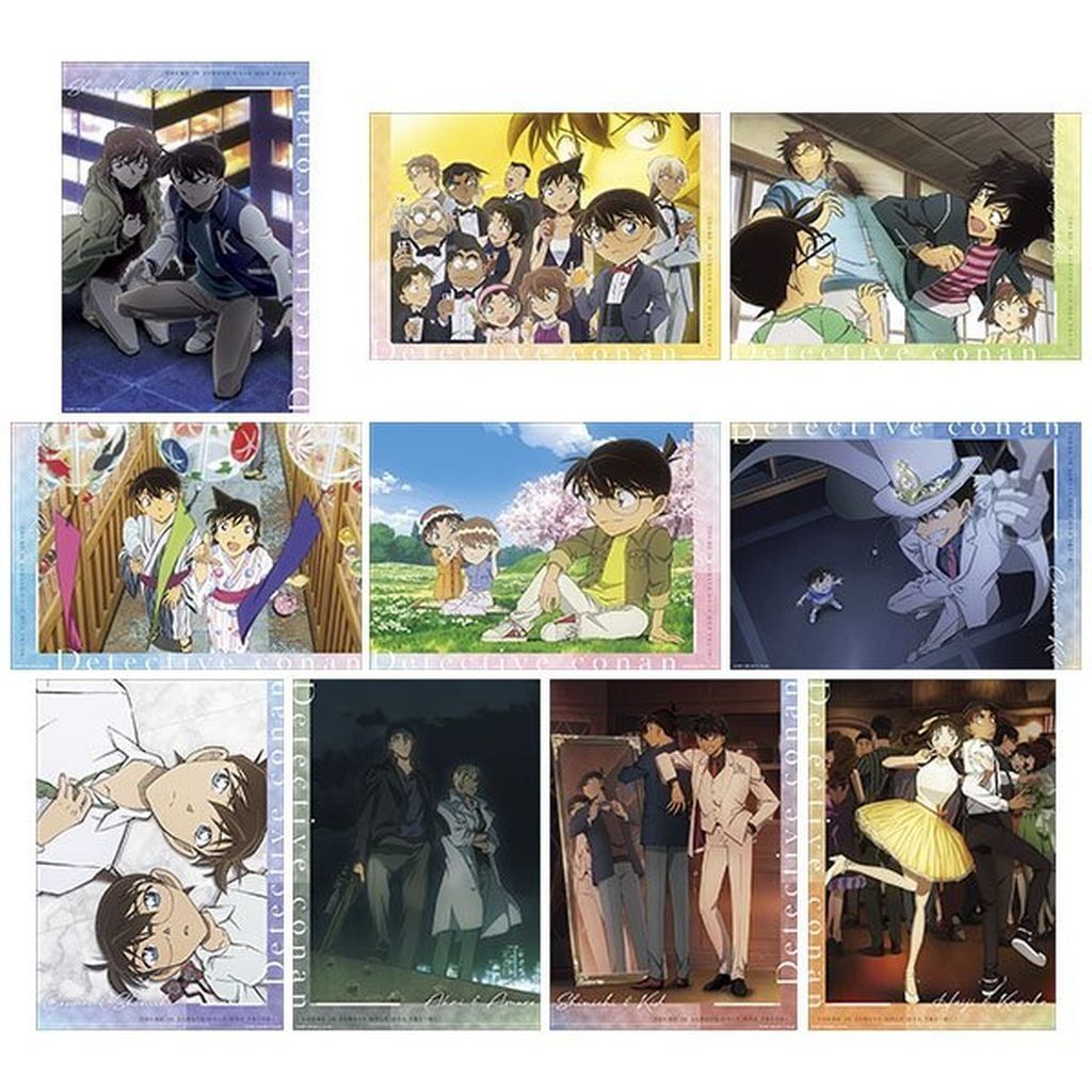 新品】クリアポスター 【BOX】名探偵コナン ミニクリアポスター