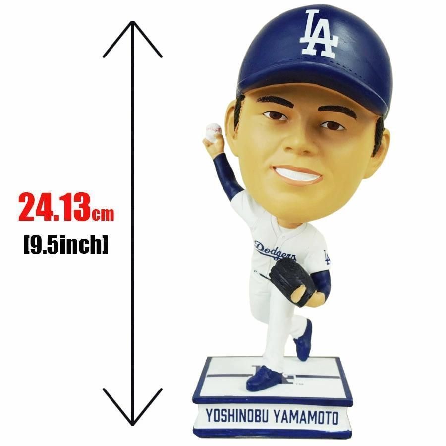 2024体限定！山本由伸公式ボブルヘッドロサンゼルス