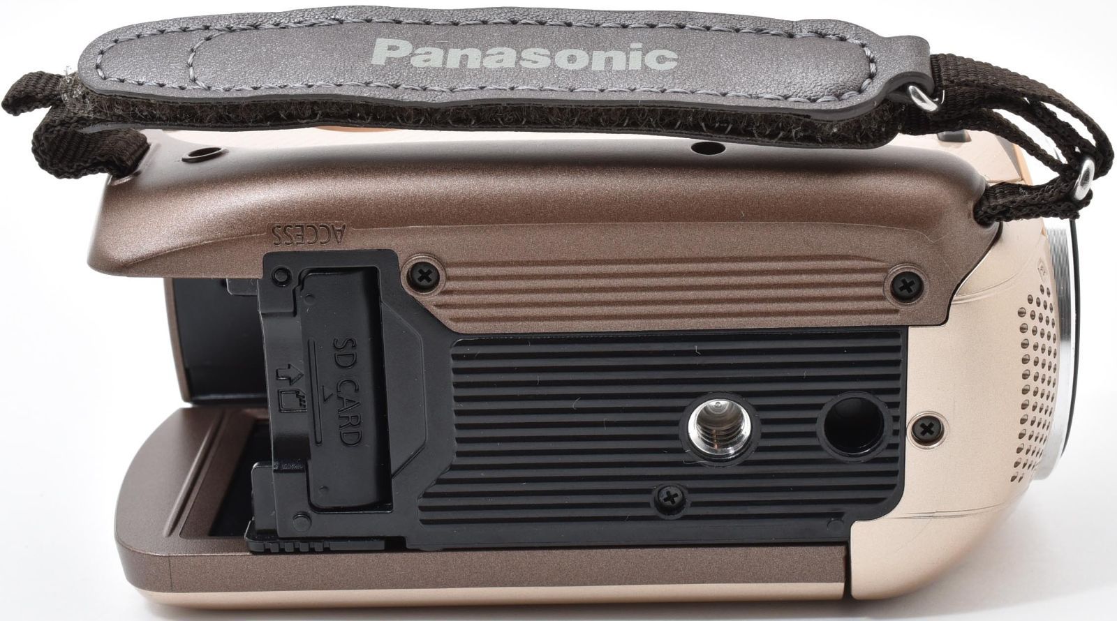 ビデオカメラ パナソニック Panasonic HC-V300M ゴールドベージュ 中古