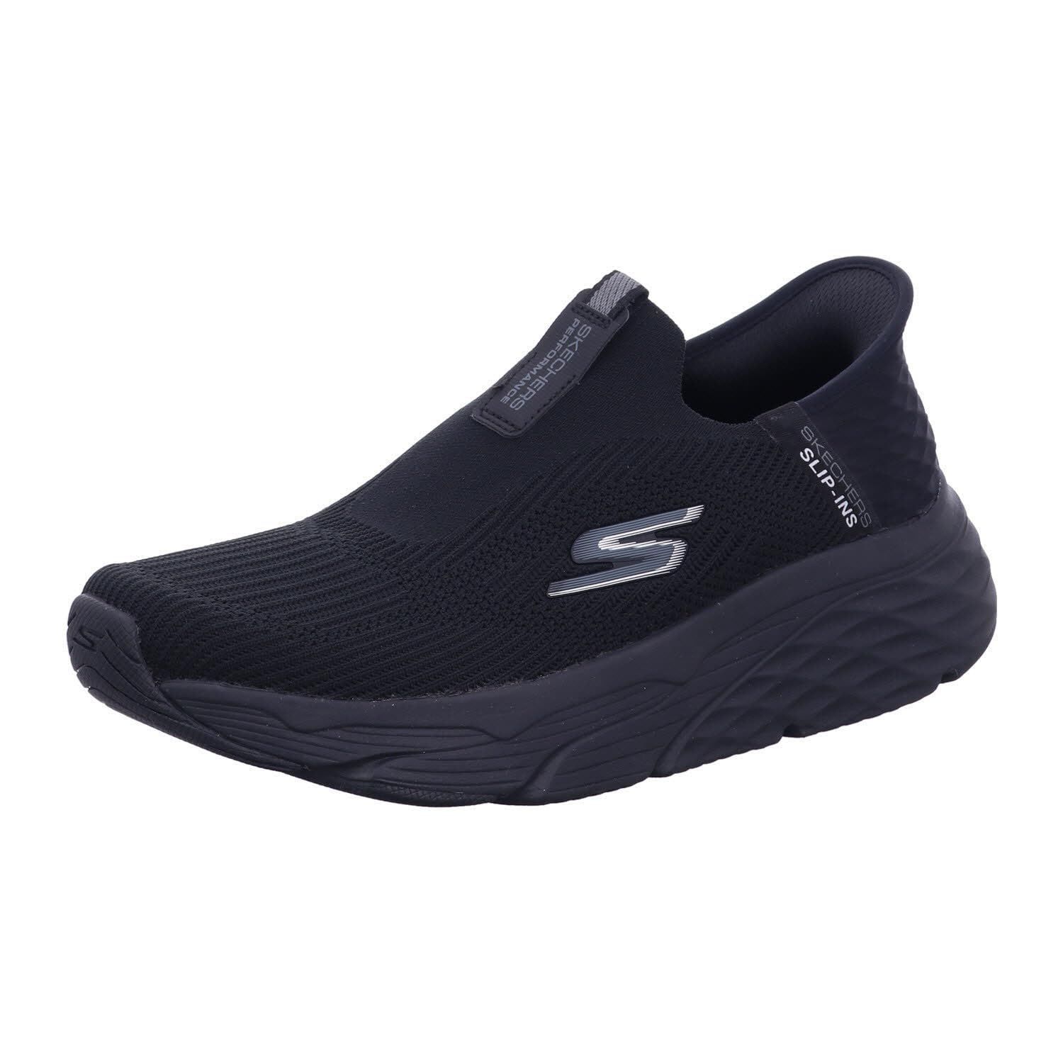 新品 Skechers Max Cushioning Elite Slip-Ins - Avantageous Black 8.5 D (M)