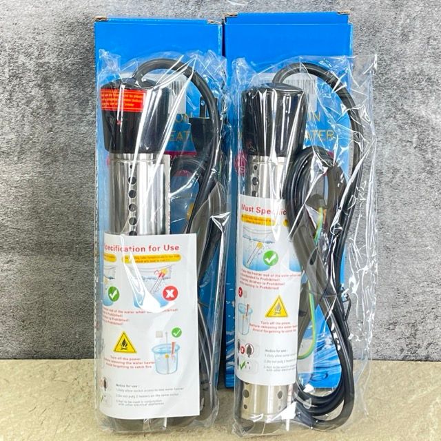 新品未開封 IMMERSION WATERHEATER 投げ込みヒーター 2点セット バケツ 