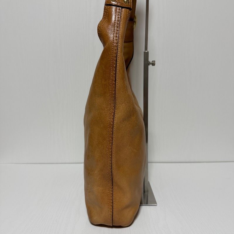 美品　COACH　コーチ　レザー　ショルダーバッグ　キャメルブラウン 極美品】COACH(コーチ)ハドレー レザー フィールド ショルダーバッグ