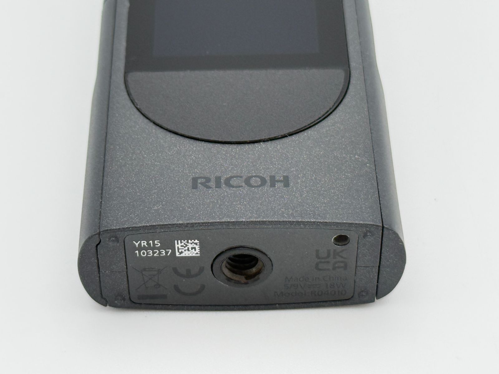 美品】RICOH THETA X リコー シータ 360度カメラ メタリックグレー 