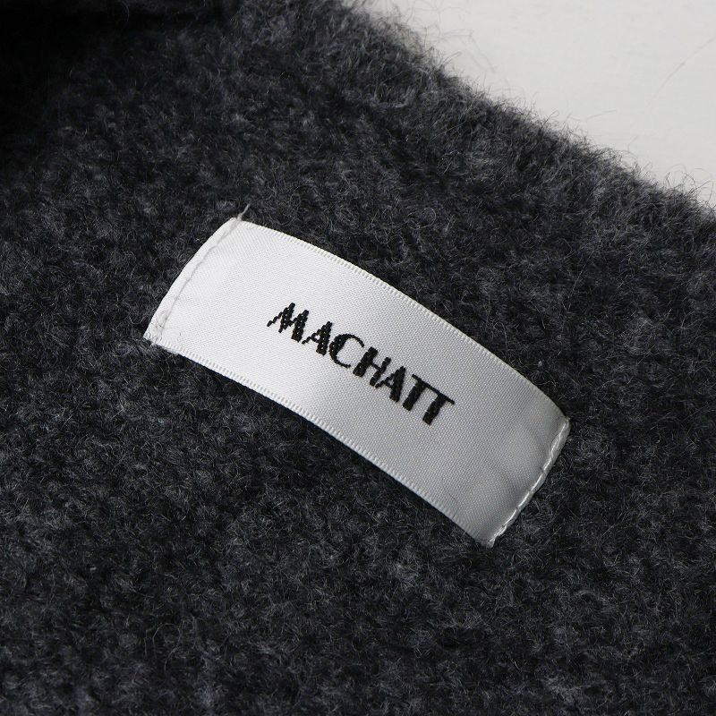 2024AW マチャット MACHATT ブラッシュニットタンクトップ ベスト