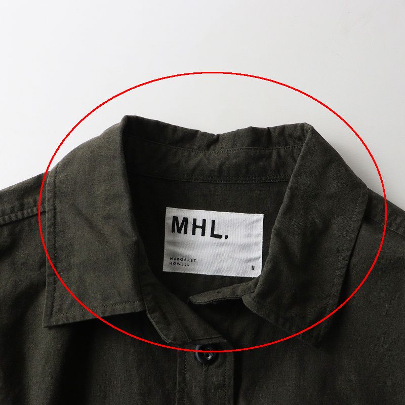 人気 MHL エムエイチエル マーガレットハウエル OVERDYE MELANGE