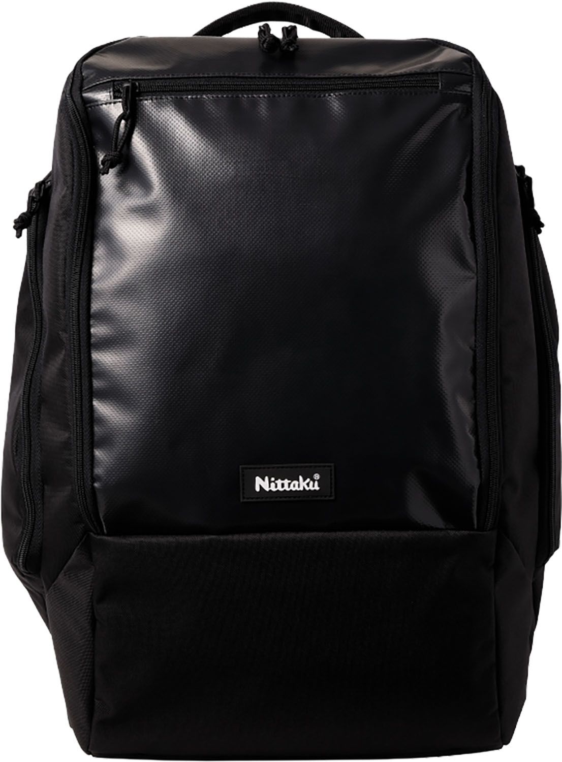 ニッタク Nittaku 卓球 アップライトデイパック リュックサック バッグ 約34L 機能性 大開口 収納 試合 大会 練習 トレーニング 移動 遠征 合宿 部活 クラブ サークル チーム NK7530 71 ブラック