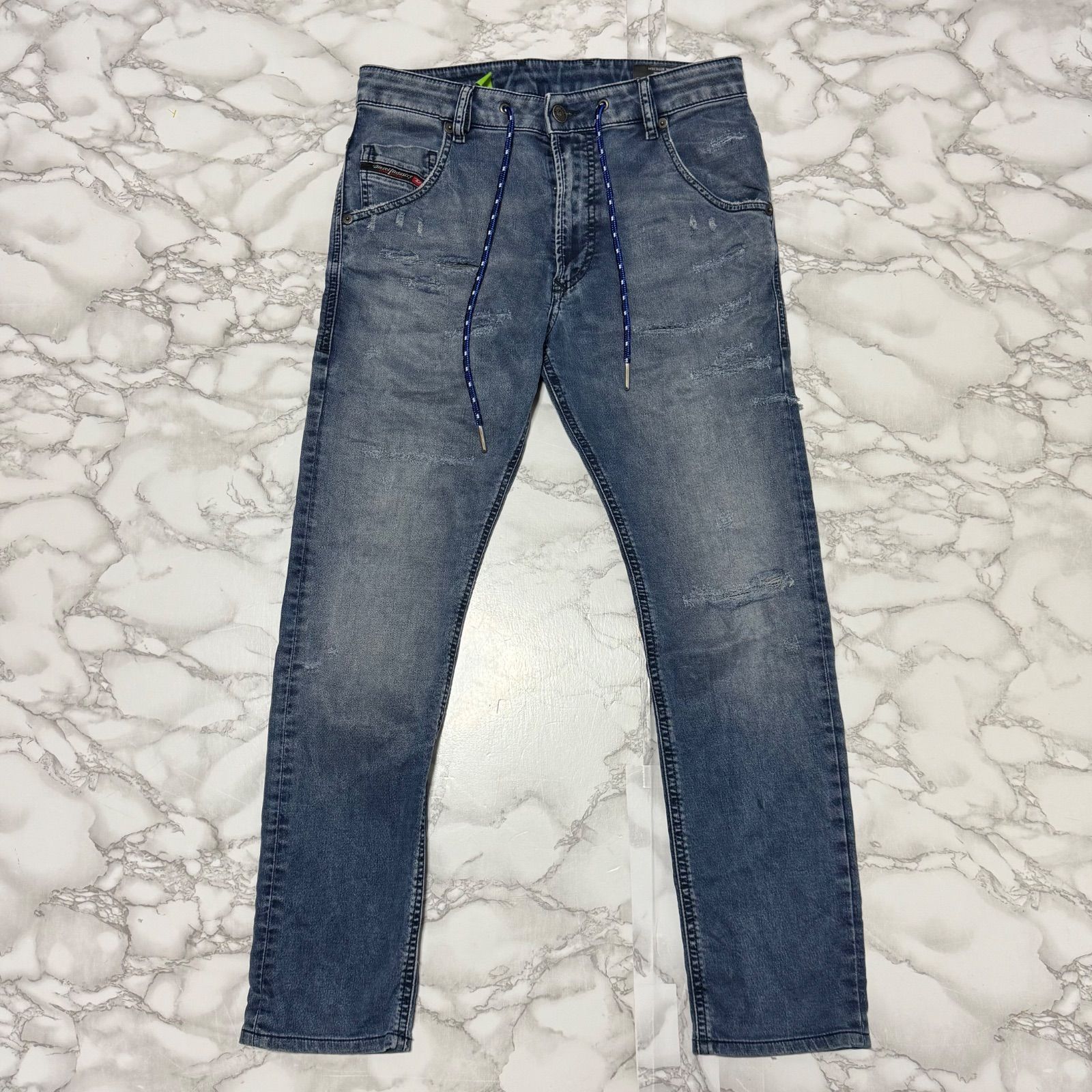 完売アイテム ディーゼル DIESEL KROOLEY デニム スウェット