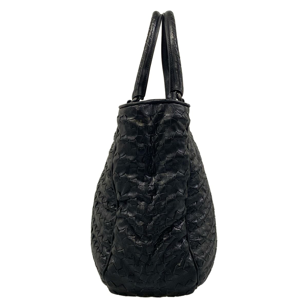 の*の様 ボッテガヴェネタイントレチャートレザートートバッグ BOTTEGA VENETA(ボッテガヴェネタ) トートバッグ イントレチャート