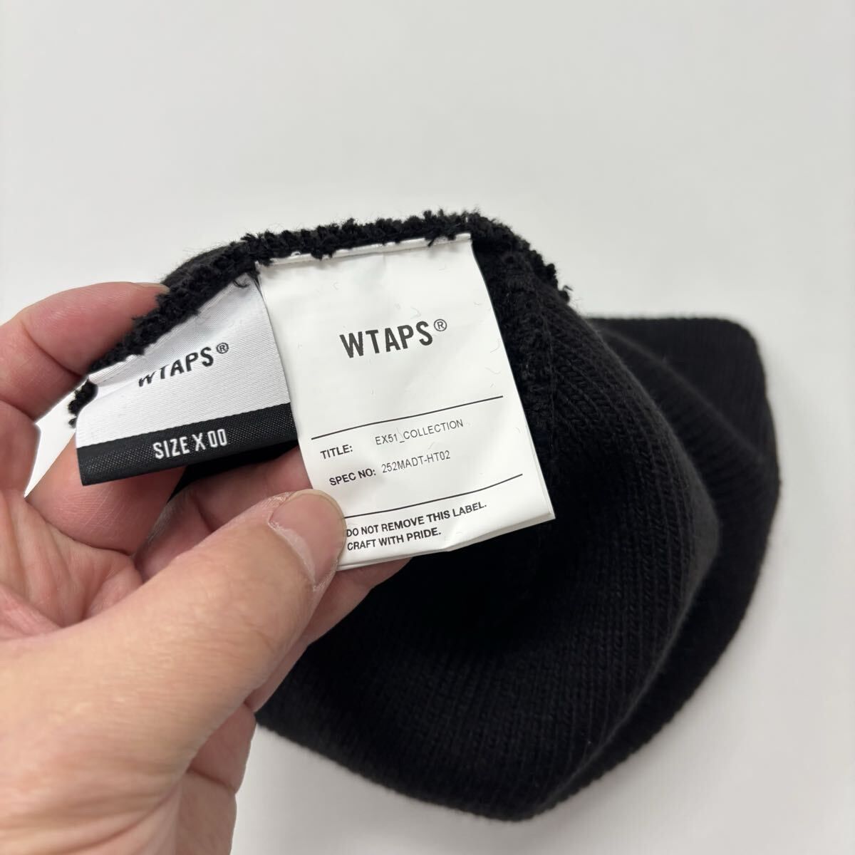 帽子 WTAPS 252MADT-HT02 FGZ /BEANIE / ALNY 25aw 2025 WTAPS ダブルタップス FGZ BEANIE ALNY 252MADT-HT02 ロゴ